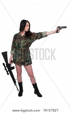 Woman Soldier