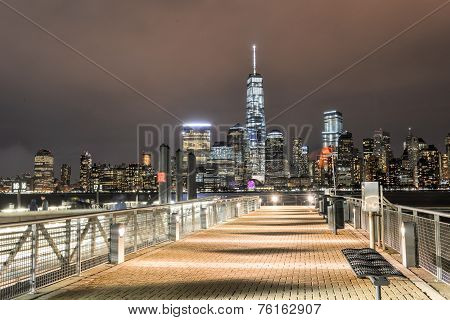 New York City Skyline From New Jersey