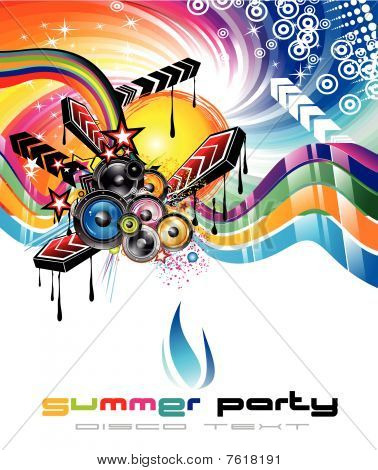 Fondo de la discoteca Flyer