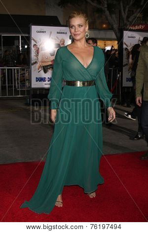 LOS ANGELES - NOV 3:  Laurie Holden at the Dumb and Dumber To Premiere at the Village Theater on November 3, 2014 in Los Angeles, CA