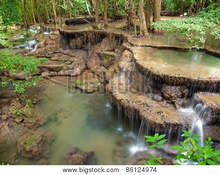 Huay Mae Kamin Waterfall