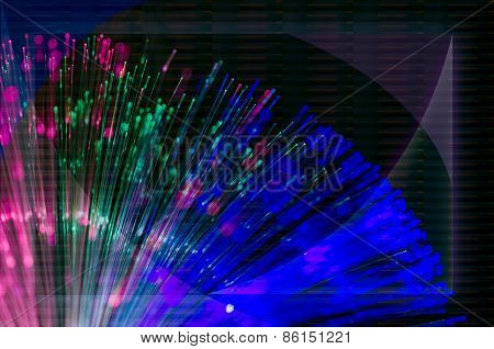 blurred light for background and wallpaper