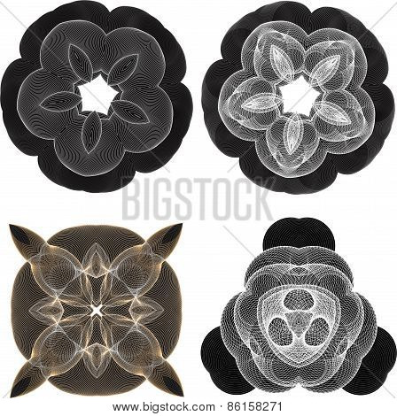 Beautiful Spiral Flowers