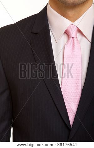 Chic and stylish suit and tie