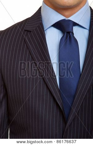 Chic and stylish suit and tie