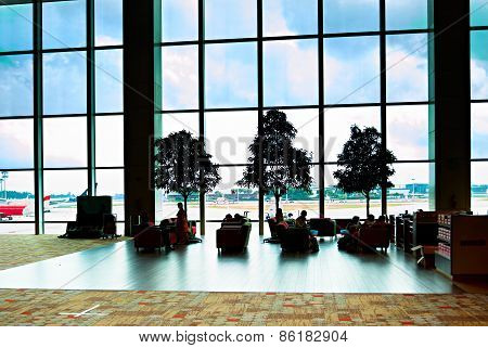 Changi Airport Lounge, Singapore