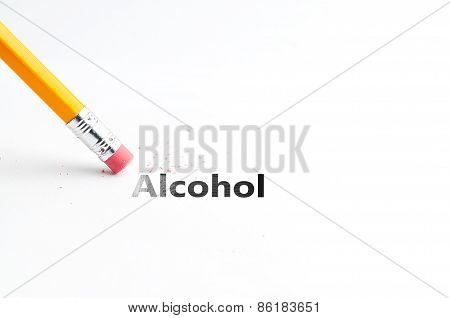 Pencil with eraser