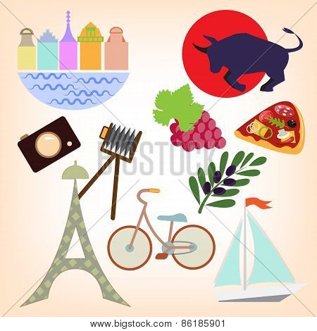 Set Of Travelling Elements