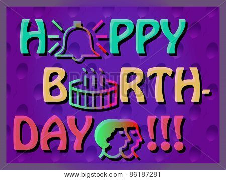 Colorful Birthday Card