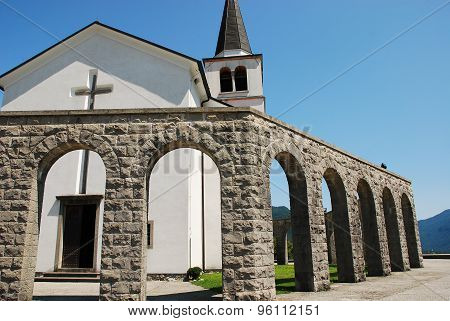 Italian Charnal House At Kobarid