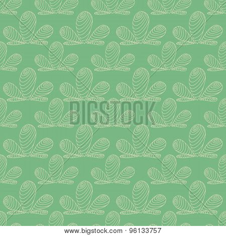 pattern seamless backdrop on green