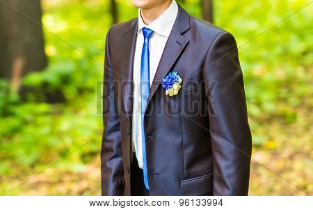 dressed man