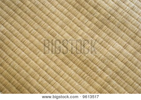 Tatami tekstur. Traditionel japansk kultur.