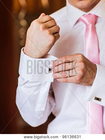 dressed man