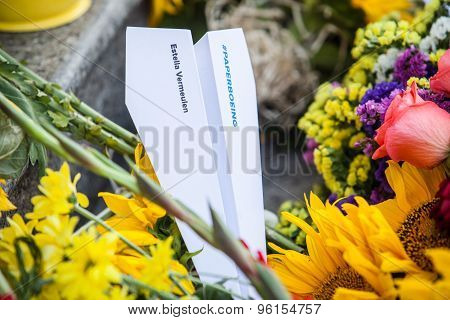 The Date Marks One Year After The Plane Was Shot Down Over Ukraine Killing 298 People