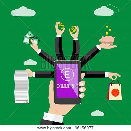Management of business and payment.