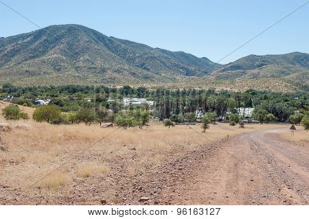 Approach To The Epupa Town
