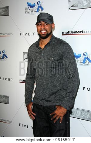 SAN DIEGO - JUL 16:  Hank Baskett at the 9th Annual Celebrity Bowl for Charity at the Lucky Strike on July 16, 2015 in Los Angeles, CA