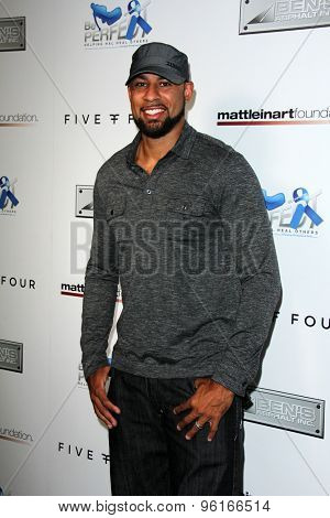 SAN DIEGO - JUL 16:  Hank Baskett at the 9th Annual Celebrity Bowl for Charity at the Lucky Strike on July 16, 2015 in Los Angeles, CA
