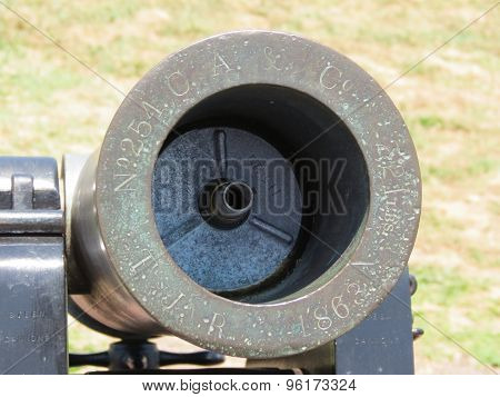 Cannon in Fort Sumter