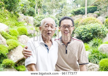 Asian family