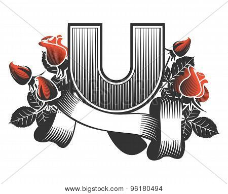 Vector Vintage Letter