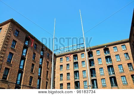 Albert Dock Building, Liverpool.