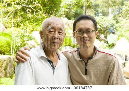Asian family