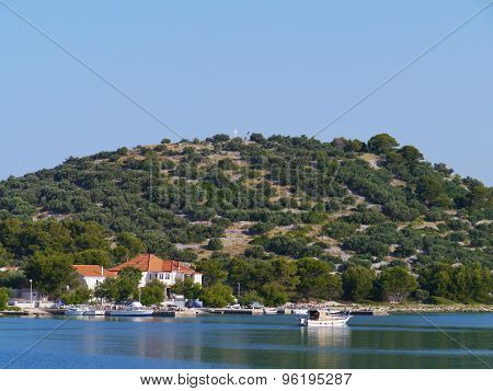 The bay of the Croatian village Murter