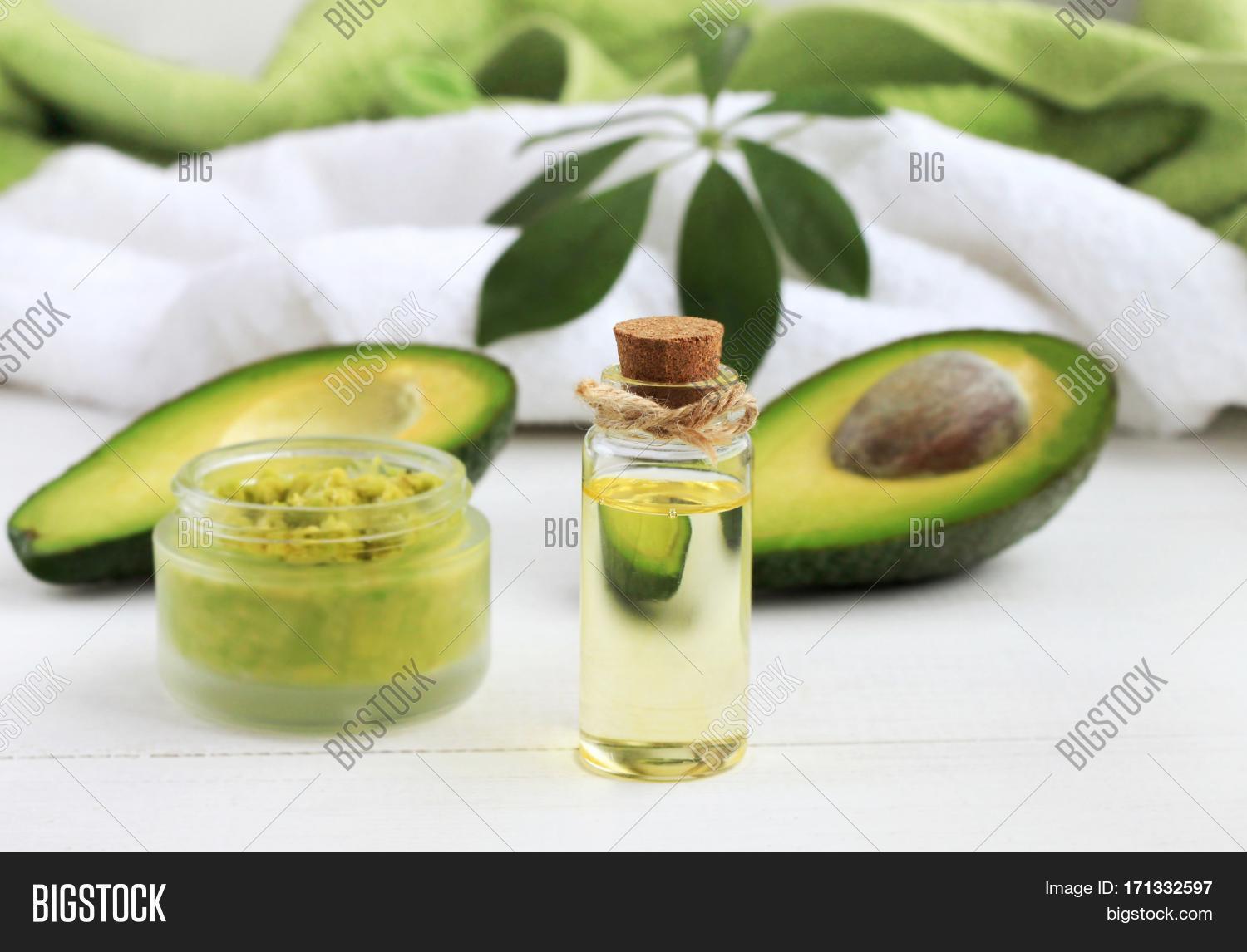 Avocado Oil Skin Image Photo Free Trial Bigstock