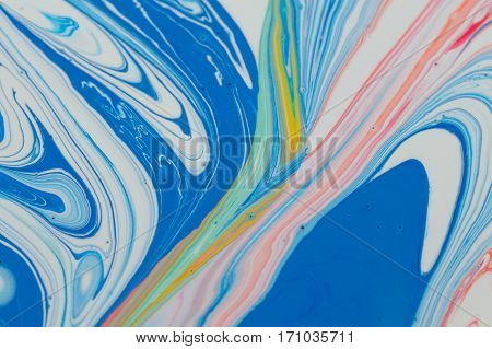 Smeared paint, paint spots, mixing, latex paint, paint drops,  stains