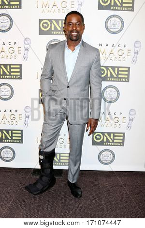 LOS ANGELES - FEB 10:  Sterling K Brown at the Non-Televisied 48th NAACP Image Awards at Pasadena Conference Center on February 10, 2017 in Pasadena, CA