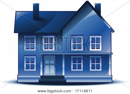 Vector illustration of house real estate