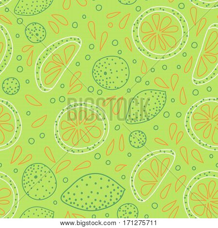 Pattern With Sliced Citrus