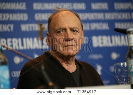Actor Bruno Ganz attends the 'The Party' press conference during the 67th Berlinale International Film Festival Berlin at Grand Hyatt Hotel on February 13, 2017 in Berlin, Germany