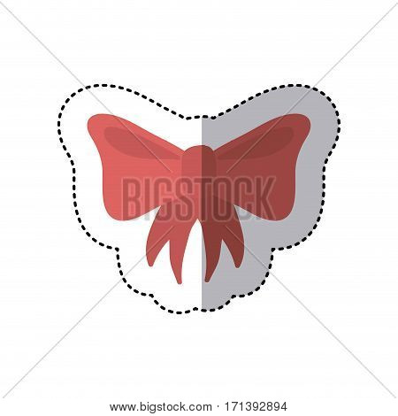 bow icon stock image, vector illustration design