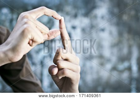 Double handed British Sign Language [BSL] is the predominant sign language of Deaf communities in the United States and most of anglophone Canada.