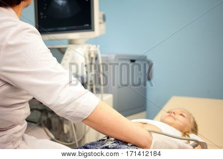 Ultrasound machine doctor