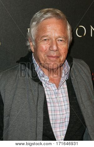 New England Patriots CEO Robert Kraft attends the 