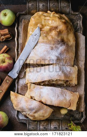 Homemade Apple Strudel