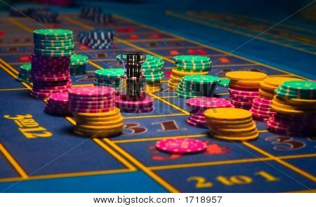 Roulette Gambling Chips