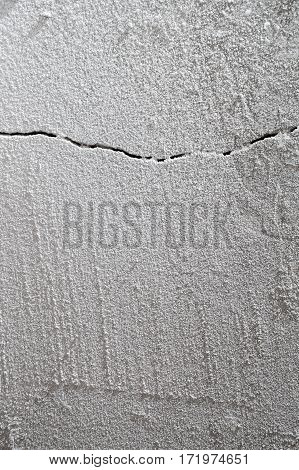 Crack In Cement Floor From Shrinkage Of House