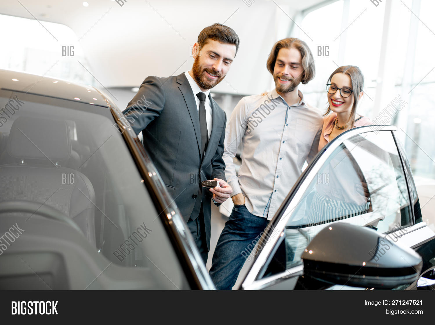 Car Salesman Showing Image & Photo (Free Trial) Bigstock