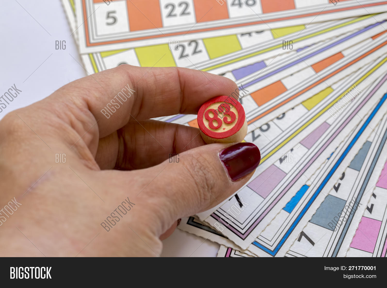 Bingo Cards (tombola Image & Photo (Free Trial) Bigstock