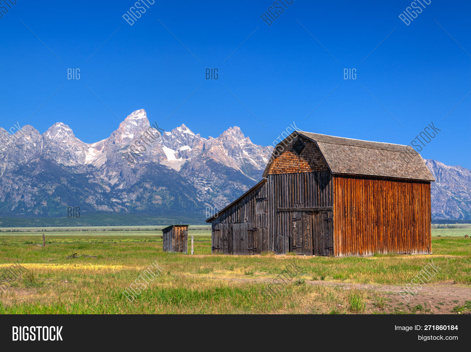 T. . Moulton Barn Image & Photo (Free Trial) | Bigstock