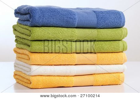 Stack di asciugamano.