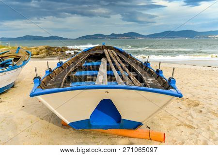 Colorful Boats On The Beach