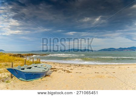 Colorful Boats On The Beach