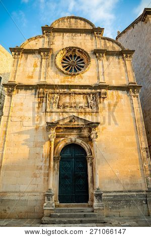 St. Saviour Church Or Crkva Sv. Spasa - A Small Votive Renaissance Church Located In The Old Town Of