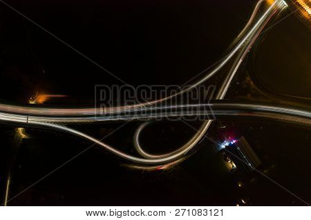 Night Traffic From Above
